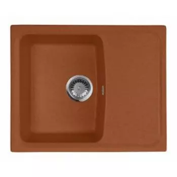 Кухонная мойка АкваГранитЭкс M-17K терракот