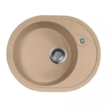 Кухонная мойка АкваГранитЭкс M-18L песок