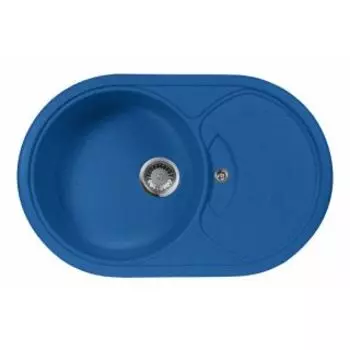 Кухонная мойка АкваГранитЭкс M-18S синий