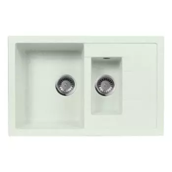 Кухонная мойка АкваГранитЭкс M-21K салатовый