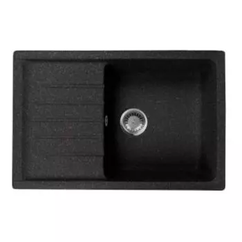Кухонная мойка АкваГранитЭкс M-27 черный