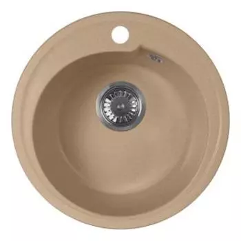 Кухонная мойка АкваГранитЭкс M-45 песочный