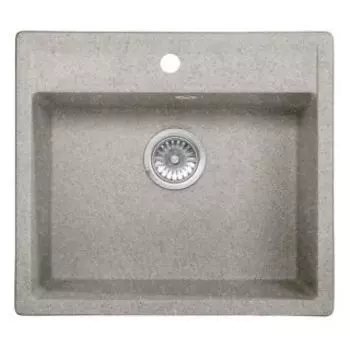 Кухонная мойка АкваГранитЭкс M-56 серый