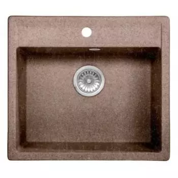 Кухонная мойка АкваГранитЭкс M-56 терракот
