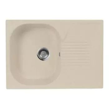 Кухонная мойка АкваГранитЭкс M-70 бежевый