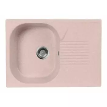 Кухонная мойка АкваГранитЭкс M-70 розовый