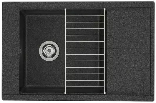 Кухонная мойка Акватон Делия 78 графит (1A715132DE210)
