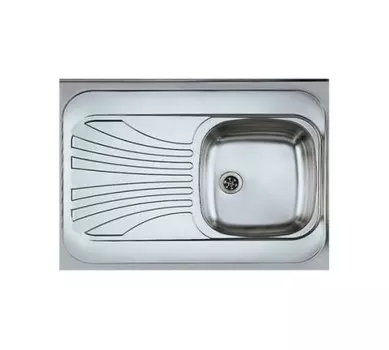 Кухонная мойка Alveus CLASSIC 30L NAT-60 80х60 левая в комплекте с сифоном (1011717)