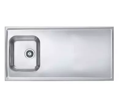 Кухонная мойка Alveus Classic Pro 90 SAT 1200х600х190 нержавеющая сталь, с сифоном (1130473)