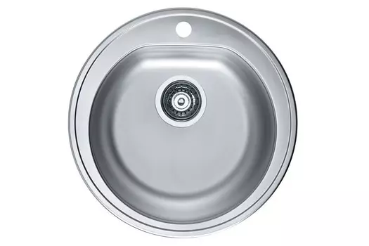 Кухонная мойка Alveus Form 30 LEI FI 510х510х185 нержавеющая сталь, с сифоном (1116757)