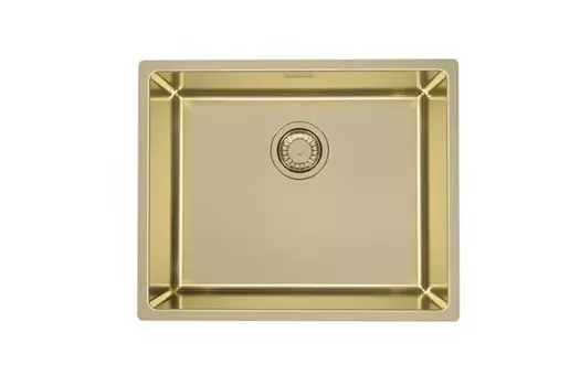 Кухонная мойка Alveus Kombino 50 Monarch Gold SAT 542X442X195 F/S в комплекте с выпуском, без сифона (1120902)