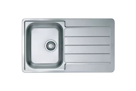 Кухонная мойка Alveus Line 20 NAT 860х500х160 нержавеющая сталь, с сифоном (1065560)