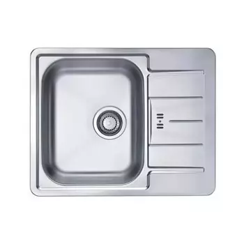 Кухонная мойка Alveus LINE 60 NAT-90 61,5X50 в комплекте с сифоном (1064388)