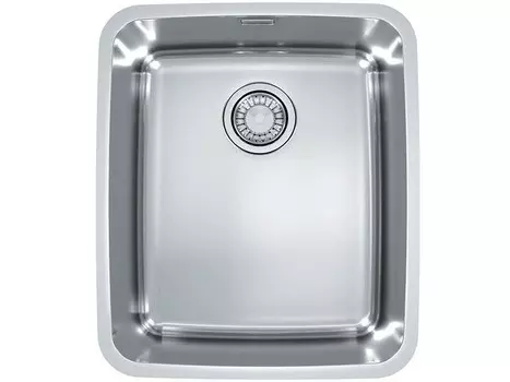 Кухонная мойка Alveus Luno 40 SAT FI 480х400х180 нержавеющая сталь, с сифоном (1129252)