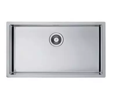 Кухонная мойка Alveus Quadrix 60 BRS 790х450х200 нержавеющая сталь, с сифоном (1092477)