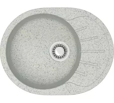 Кухонная мойка Azario Light Светло серая (57,5х44х21,5) сифон+герметик (CS00079923)