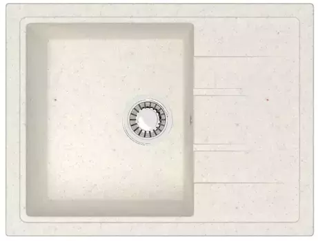 Кухонная мойка Azario Vision Хлопок (75x50,5x21,8) сифон+герметик (CS00079703)