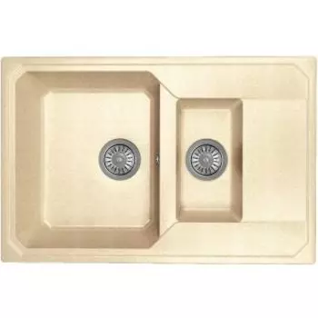 Кухонная мойка Bamboo Кардинал 760 К дюна