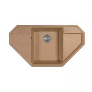 Кухонная мойка Bamboo Крона 910 терракота
