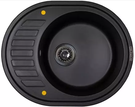 Кухонная мойка Ecoshtein KREIS OV 620 Черный