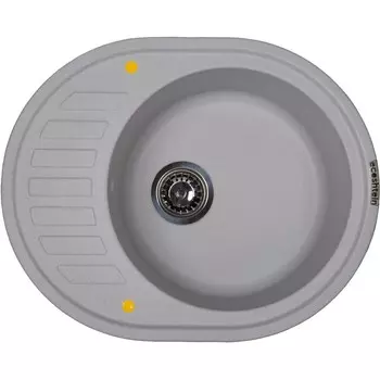Кухонная мойка Ecoshtein KREIS OV 620 Серый шелк