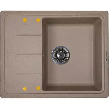Кухонная мойка Ecoshtein RECHTECK 620 Песочный