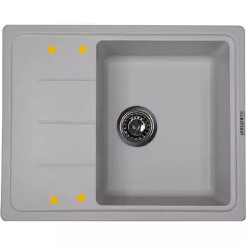Кухонная мойка Ecoshtein Rechteck 620 Серый шелк