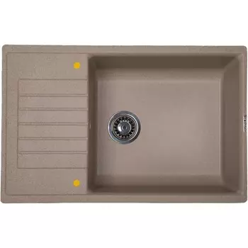 Кухонная мойка Ecoshtein RECHTECK 780.500 Песочный