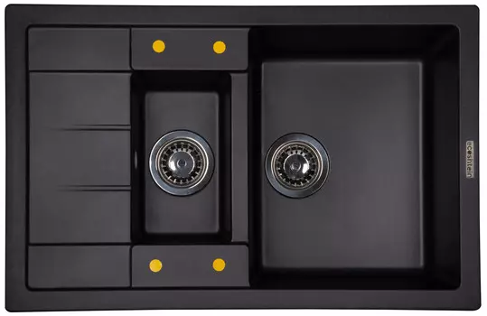 Кухонная мойка Ecoshtein RECHTECK 781.5 Антрацит