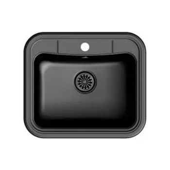 Кухонная мойка Ewigstein Antik 60 антрацит