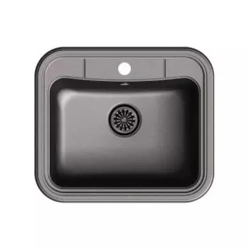 Кухонная мойка Ewigstein Antik 60 черный