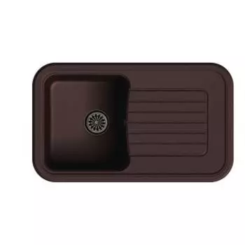 Кухонная мойка Ewigstein Antik 60F шоколад