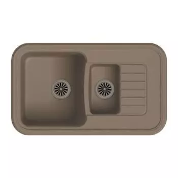 Кухонная мойка Ewigstein Antik 60KF темно-бежевый