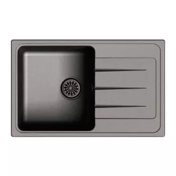 Кухонная мойка Ewigstein Elegant 50F черный