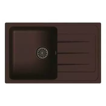 Кухонная мойка Ewigstein Elegant 50F шоколад