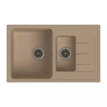 Кухонная мойка Ewigstein Elegant 60KF крем
