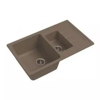 Кухонная мойка Ewigstein Elegant 60KF темно-бежевый