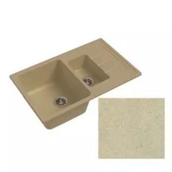 Кухонная мойка Ewigstein Elegant 60KF топаз