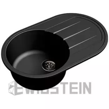 Кухонная мойка Ewigstein Elegant R50F антрацит