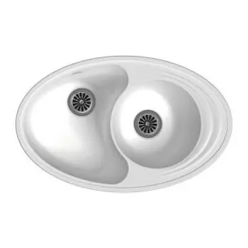 Кухонная мойка Ewigstein Elegant W90KF иней