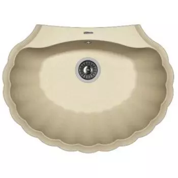 Кухонная мойка Florentina Гребешок бежевый FG