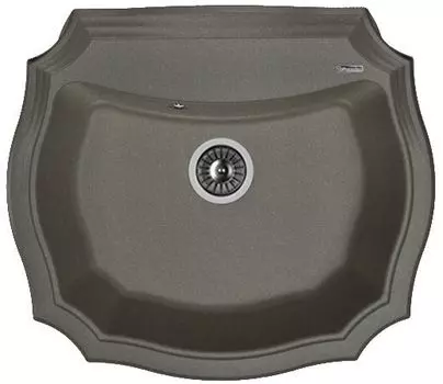 Кухонная мойка Florentina Эмилия 640 черный