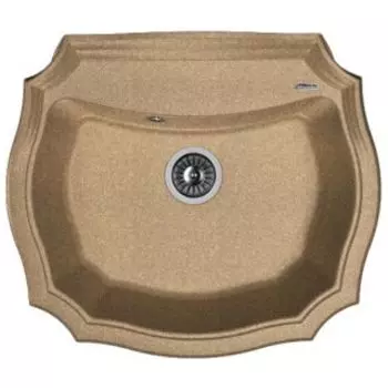 Кухонная мойка Florentina Эмилия 640 коричневый FG