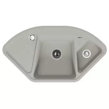 Кухонная мойка Florentina Капри грей