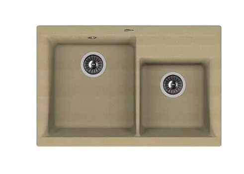 Кухонная мойка Florentina Касси 780 бежевый