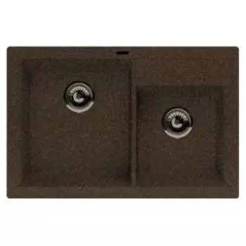 Кухонная мойка Florentina Касси 780 коричневый