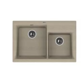 Кухонная мойка Florentina Касси 780 песочный