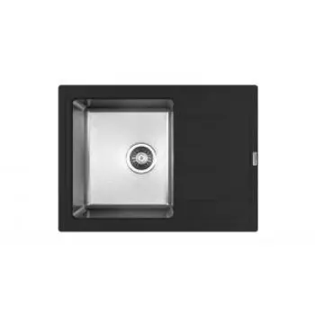 Кухонная мойка Florentina Комби 650 антрацит
