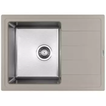 Кухонная мойка Florentina Комби 650 грей