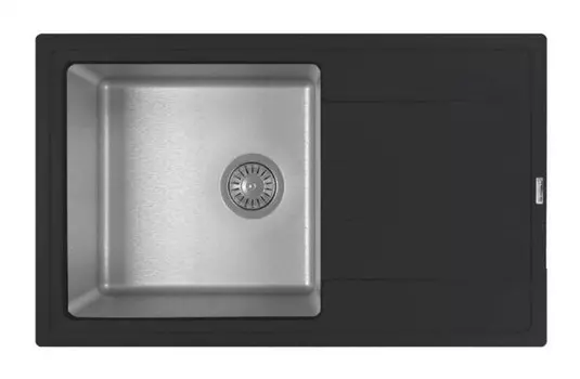 Кухонная мойка Florentina Комби 780 антрацит